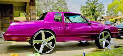 Ace 1 Candy Purple Chevy Monte Carlo Ss On 28 Dub Ballers