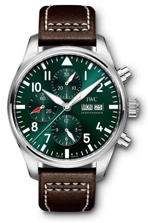 Introducing Iwc Pilot S Watch Chronograph Edition Racing Green