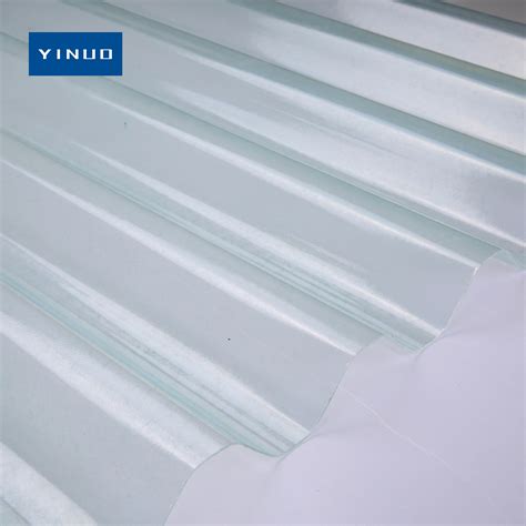 Corrugated Mm Uv Stabalization Frp Transparent Fiberglass Sheet