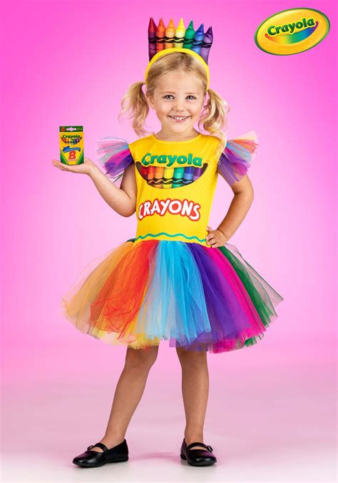 White Crayola Crayon Costume