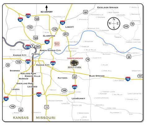 Map Of Kansas City Metro Area