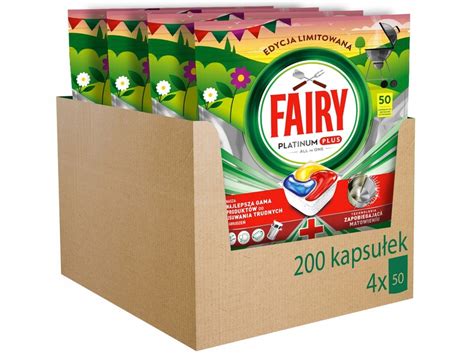 Kapsu Ki Do Zmywarek Fairy Platinum Plus Szt Allegro Pl