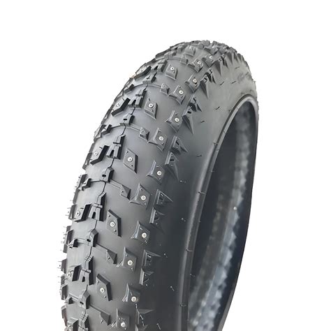 Studded Winter Ebike Tire 20x4 26x4 Fat Bicycle Tyre Factory Ice