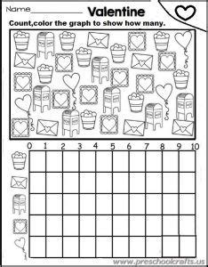 Free Printable Colored Graph Worksheets Teaching Math Preschool Math