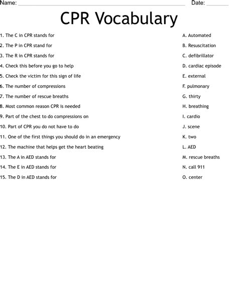 Free Cpr Worksheet Download Free Cpr Worksheet Png Images Free