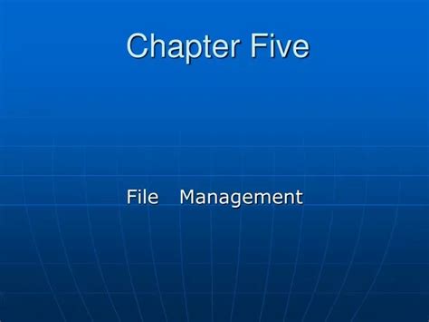 Ppt Chapter Five Powerpoint Presentation Free Download Id6995289