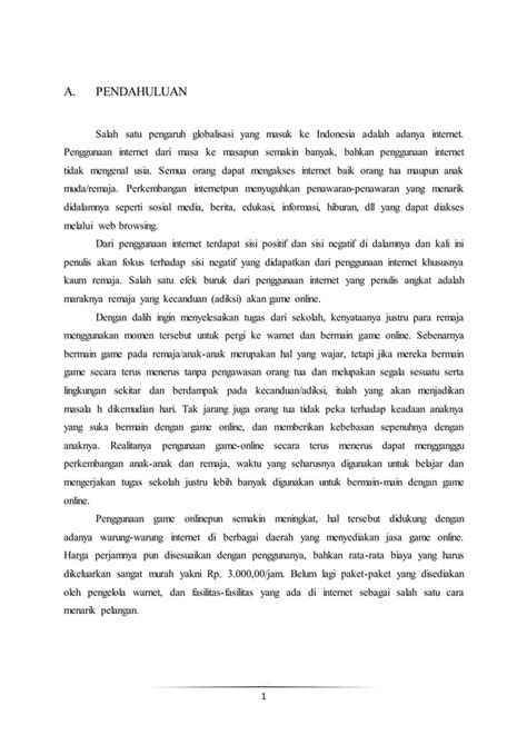 Adiksi Game Online PDF