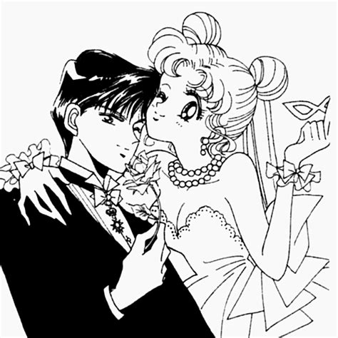 Sailor Moon And Tuxedo Mask Manga