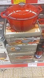 Amazon Crofton Professional Enameled Cast Iron Liter Dutch Oven