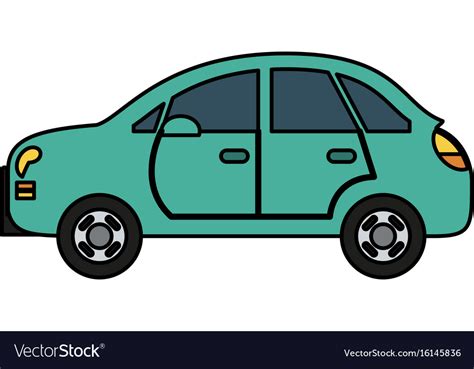 Car Sideview Icon Image Royalty Free Vector Image