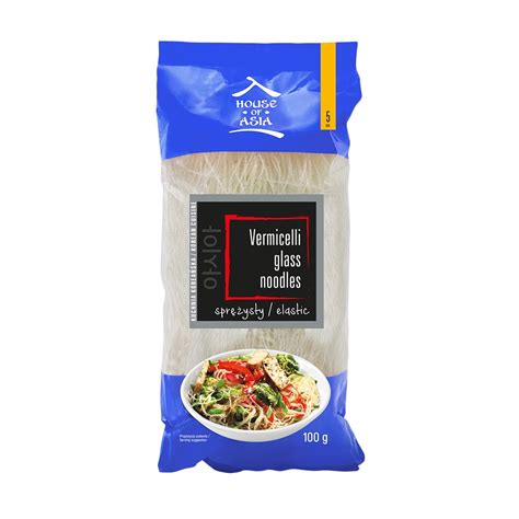 Bezglutenowy Makaron Vermicelli Szklisty 100 G House Of Asia