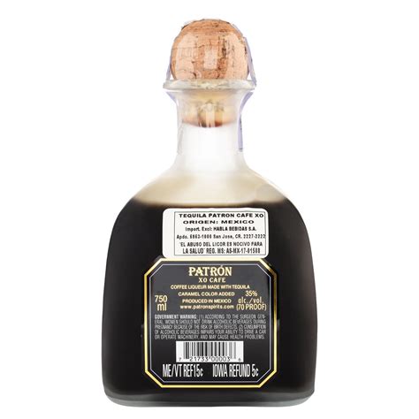 Comprar Tequila Patron Xo Cafe 750ml Walmart Guatemala