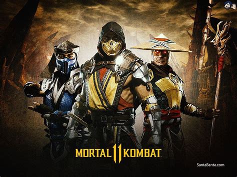 Visually Stunning Poster Of Mortal Kombat Aftermath Video Game