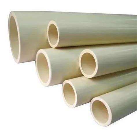 White High Grade Chlorinated Polyvinyl Chloride Pipe Thickness 2 3 Mm