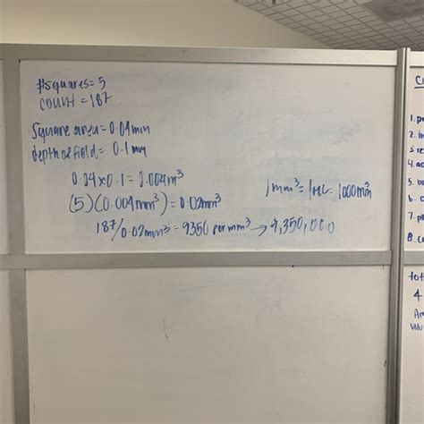 Lab 3 Cell Countring Flashcards Quizlet