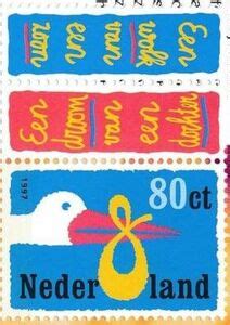 Sello Birth From Booklet Pa Ses Bajos Birth Stamp Mi Nl S Nvp Nl