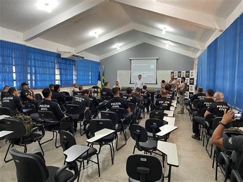 Policiais Civis Do Tocantins Recebem Treinamento Sobre Cumprimento De