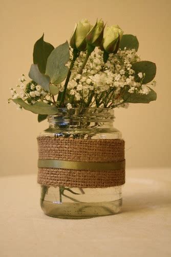 Rustic Hessian Wedding Flowers See More Wedding Floral Des Flickr