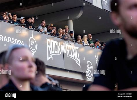 Adenau Germany June Fans On The Grandstand At Rock Am Ring