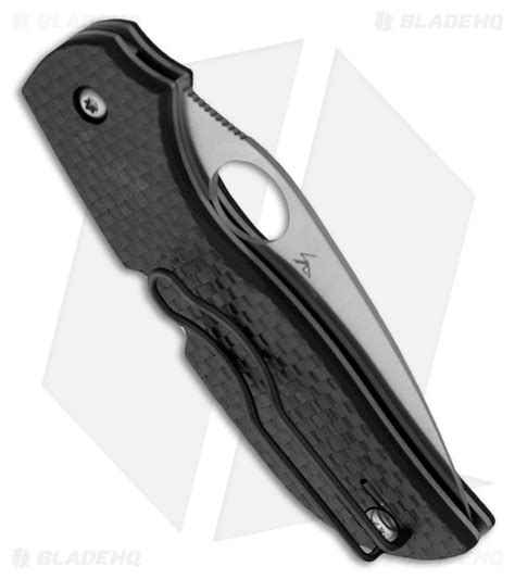 Spyderco Chaparral Carbon Fiber Folding Pocket Knife (2.8" Satin ...