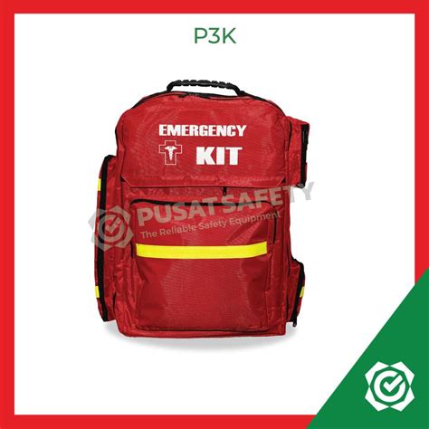 Jual Tas P3K First Kit Aid Pouch Emergency Travel Pusat Safety