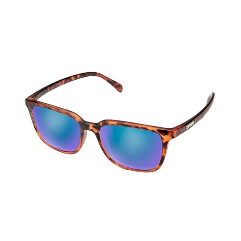 Suncloud Boundary Sunglasses Matte Tortoise Polar Blue Mirror Comor Go Play Outside