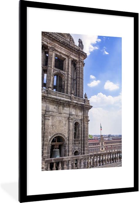 Fotolijst Incl Poster Uitzicht Vanaf De Klokkentoren Van De Catedral