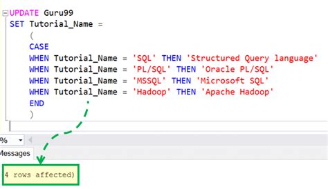 Declaraci N Case Y Caso Anidado En Sql Server Ejemplo De T Sql