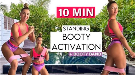 10 MIN STANDING BOOTY ACTIVATION Grow Your Booty Glute Workout Butt