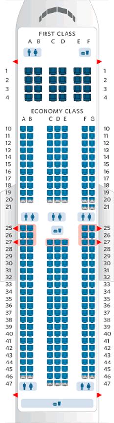 Boeing 767 300 Seating Chart