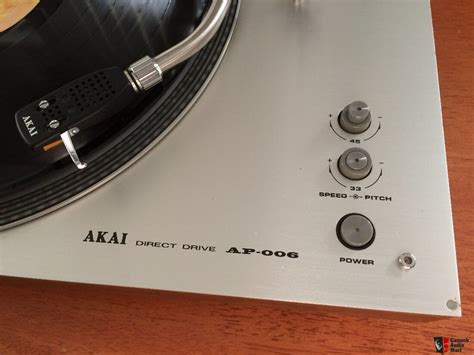 AKAI AP 006 HiFi 2 Speed Direct Drive Turntable Photo 1976924 Canuck