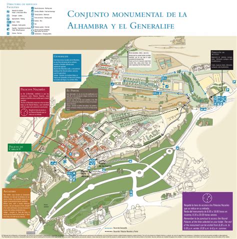 Visitar La Alhambra De Granada Historia Planos Horarios