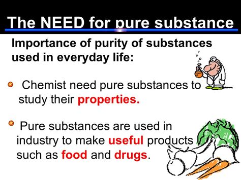 Examples Of Pure Substances In Everyday Life