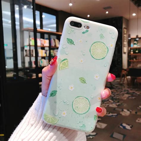 Summer Fruit Pineapple Lemon Watermelon Banana Soft Silicon Phone Cases