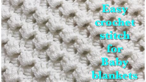 Video Tutorial Beautiful Crystal Waves Crochet Stitch For Fast And