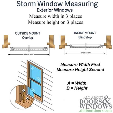 Columbia Series Standard Aluminum Storm Window