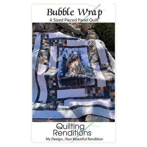 Bubble Wrap Quilt Pattern Quilting Renditions Kari Nichols Creekside Quilts