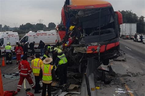 Choque De Autobús En Autopista Puebla Orizaba Deja Dos Muertos Y 5