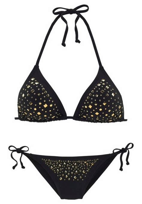JETTE Triangel Bikini mit Ziernieten Schwarz von OTTO für 59 00 ansehen