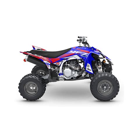 Kit D Co Quad Yamaha Yfz R Dr Blue Red D Racing