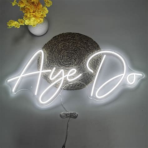 Buy Aye Do Neon Sign Cool White Balloons4u