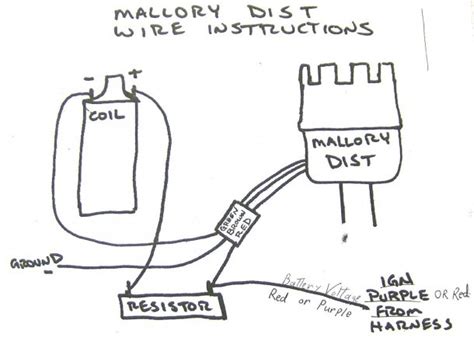 Mallory Ignition Wiring Diagram Unilite