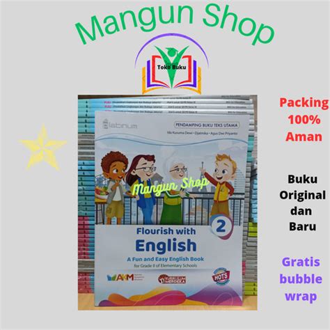 Jual Buku Flourish With English Sd Kelas Kurikulum Merdeka Platinum