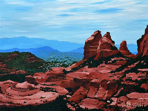 Popular Items For Sedona Arizona On Etsy Oil Painting Landscape