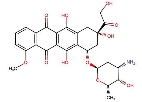 Doxorubicin Chemical Structure