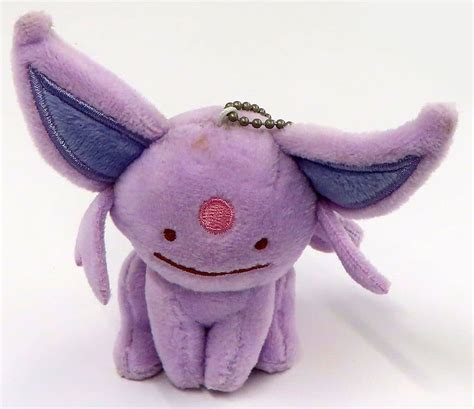 駿河屋 破損品 エーフィ へんしんメタモン マスコット 「ポケットモンスター」 ポケモンセンター限定（キーホルダー・マスコット）