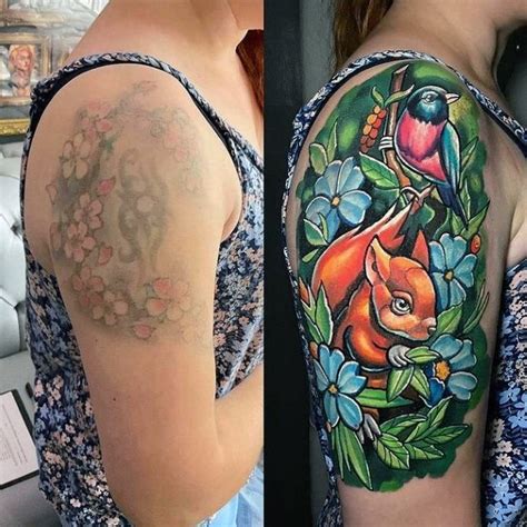 Top 100 Best Cover Up Tattoos For Women Concealing Design Ideas