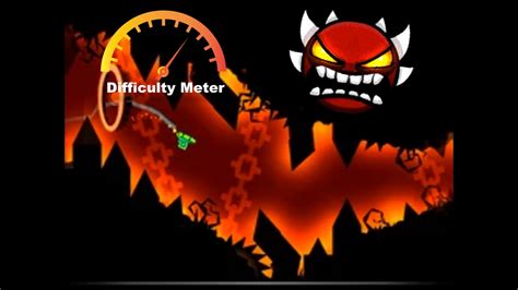 Top Hardest Hell Themed Demon Geometry Dash Youtube