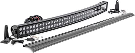 Rough Country 40 Black Series Curved Single Row Cree Led Light Bar 72740bl