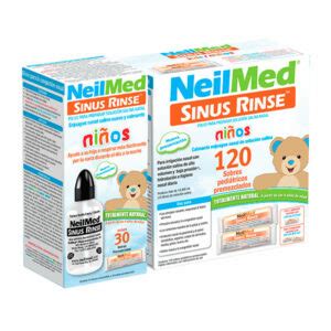 Sinus Rinse Infantil Kit C 30 Sobres Premezclados 120 ML Sinus